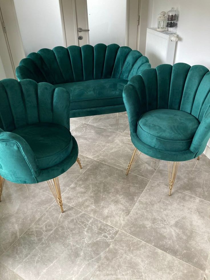 Capri Velvet Designer Sofa
