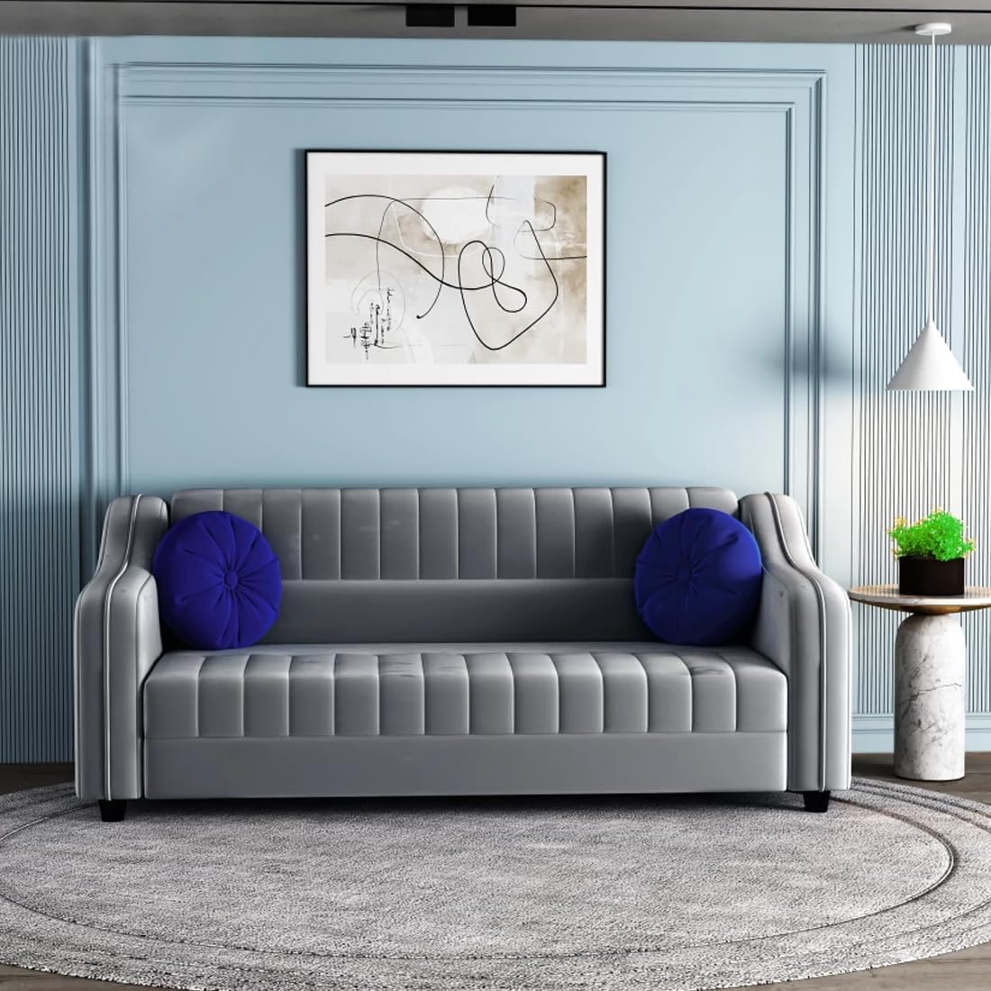 EVANGELINE- 3+1+1 Sofa